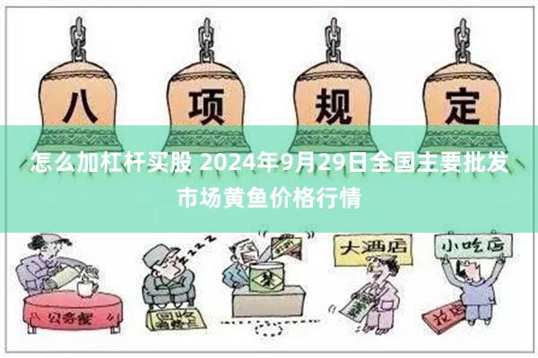 怎么加杠杆买股 2024年9月29日全国主要批发市场黄鱼价格行情