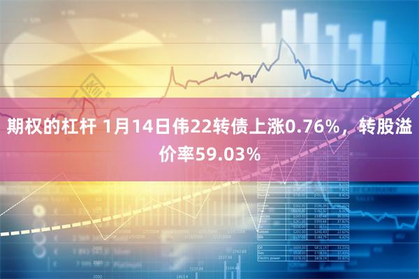 期权的杠杆 1月14日伟22转债上涨0.76%，转股溢价率59.03%