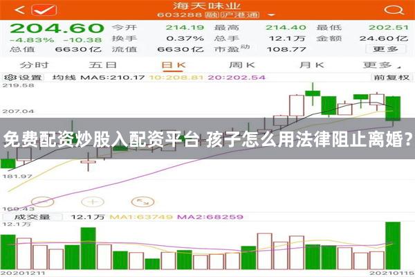 免费配资炒股入配资平台 孩子怎么用法律阻止离婚？